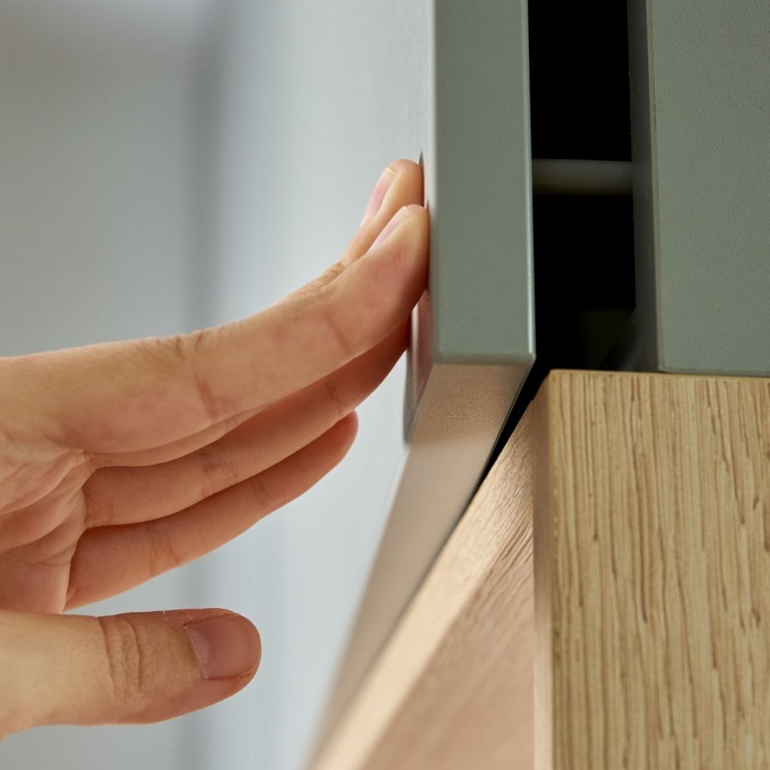 Ouverture sans poignée