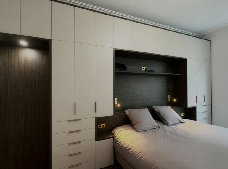 Placards personnalisés en menuiserie bois réalisés par Nova Star