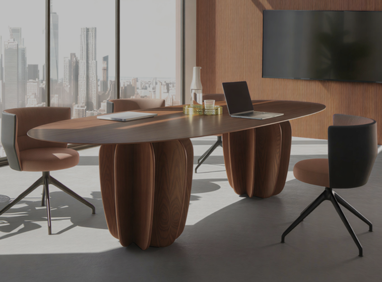 Tables sur mesure en menuiserie bois fabriquées par Nova Star