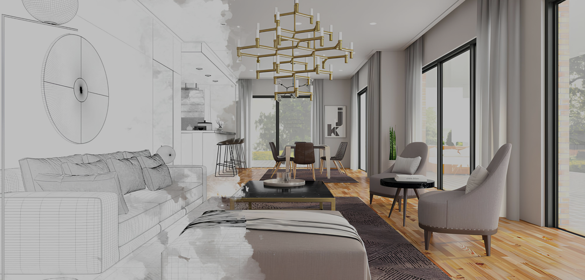 Services de décoration intérieure proposés par Nova Star pour transformer votre espace