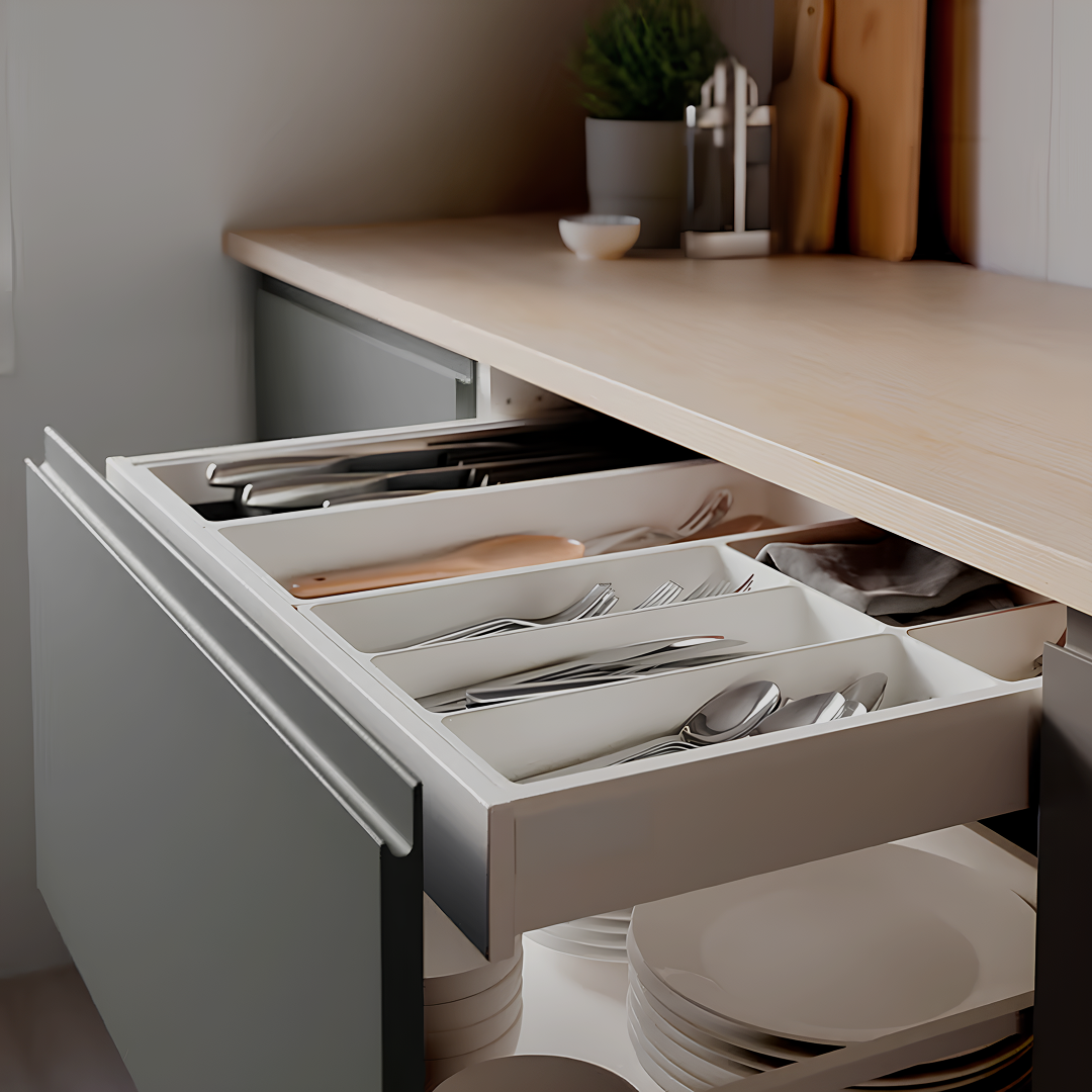 Range-couverts sur mesure pour tiroirs cuisines moderne Nova Star