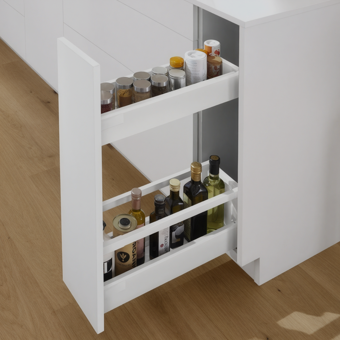 Range-épices intégrés pour optimisation rangement cuisines moderne Nova Star
